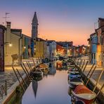 Venedig - Burano wacht auf...