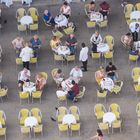 Venedig - Cafe vor dem Campanile