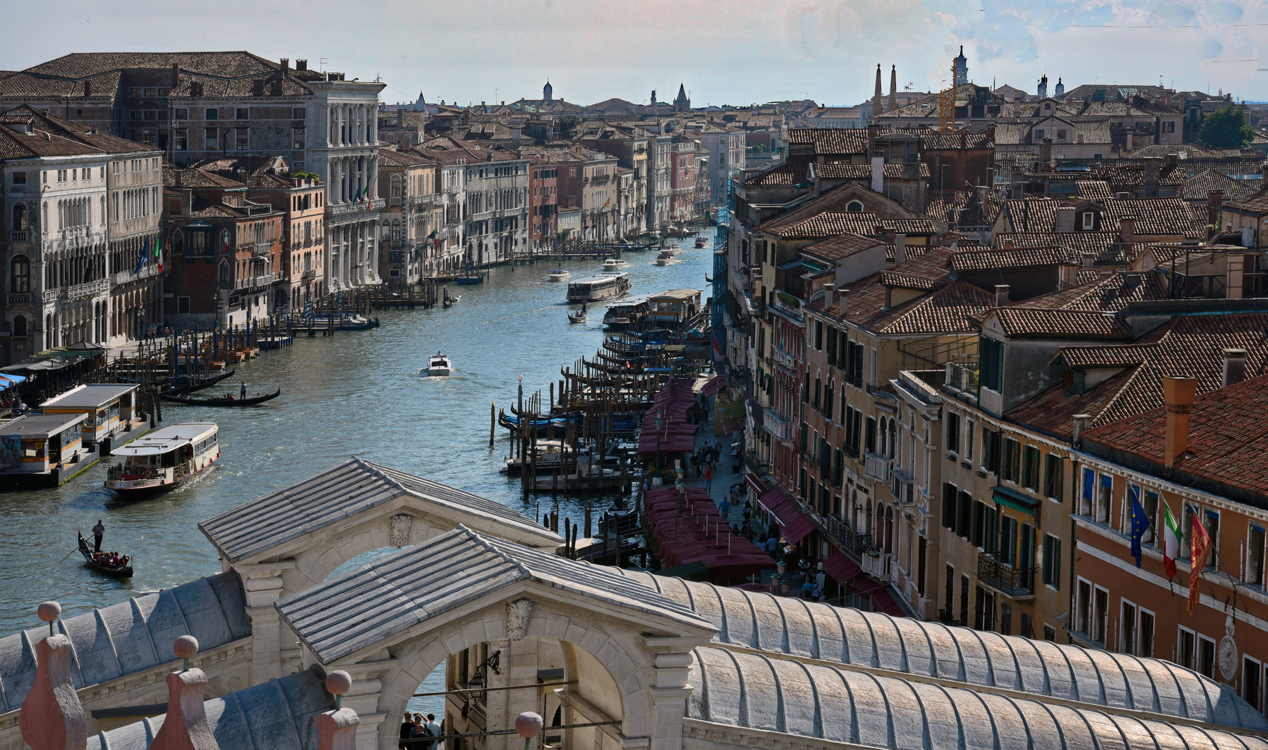 Venedig - Canal Grande Luftbild -