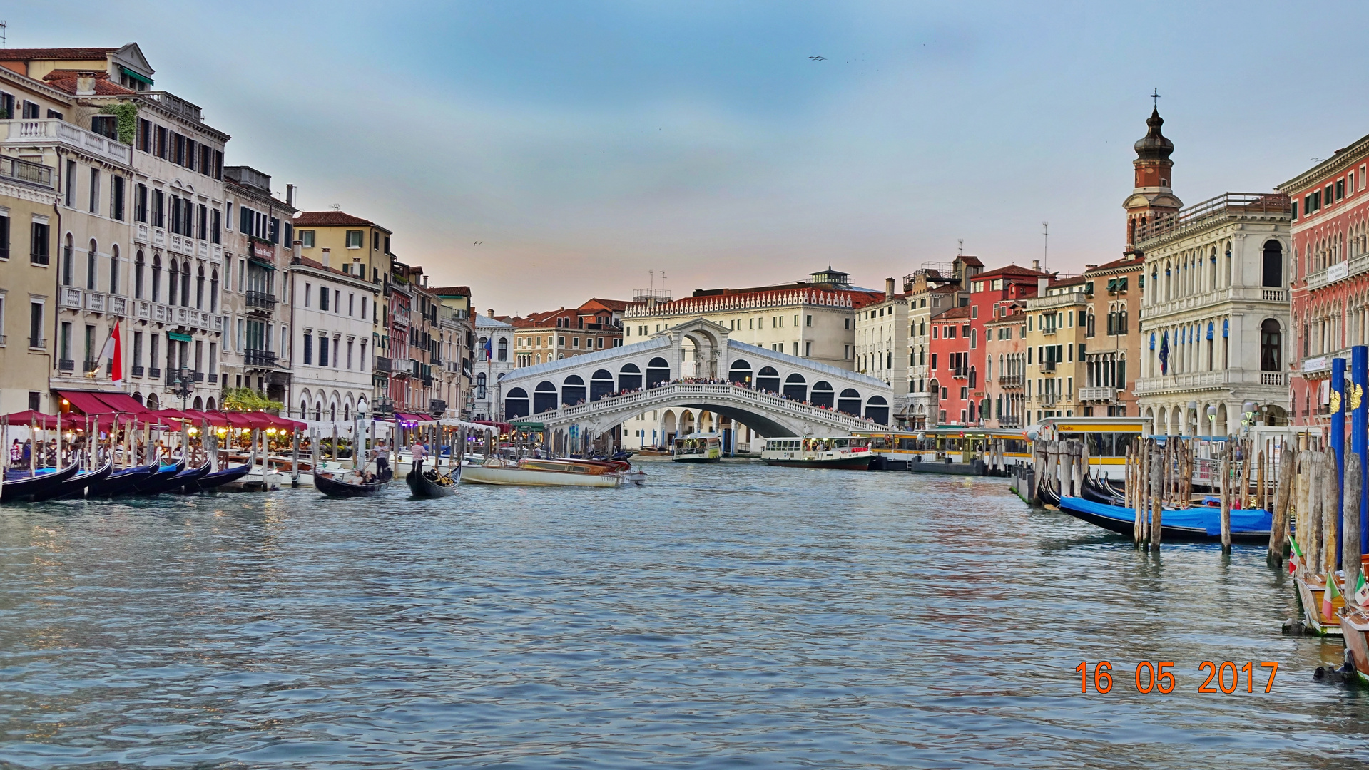 Venedig Canal Grande Rialtobrücke