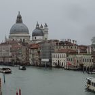 Venedig canale grande bei Regen