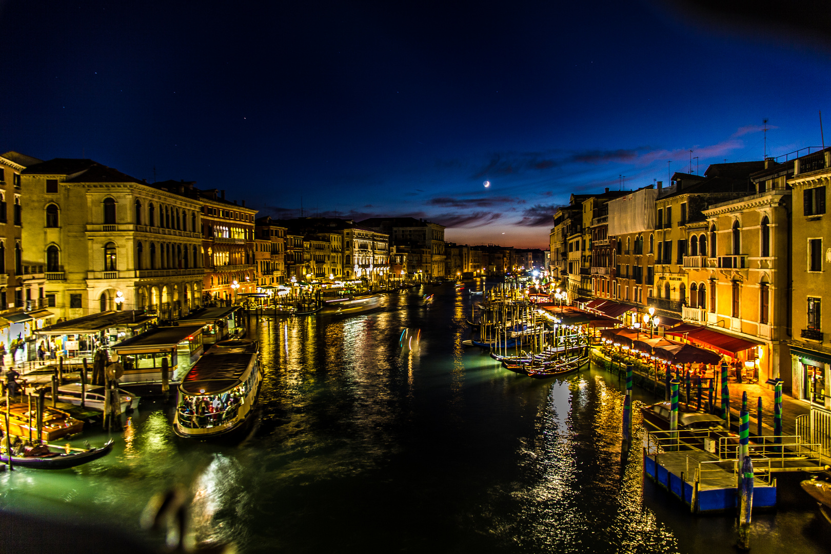 Venedig - Canale Grande in den Abendstunden