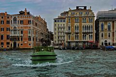 Venedig, das grüne Boot