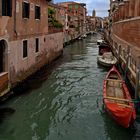 Venedig, das rote Boot