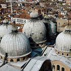 Venedig die Kuppeln von San Marco