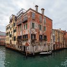 Venedig. Eckhaus an der Fondamento della Misericordia.