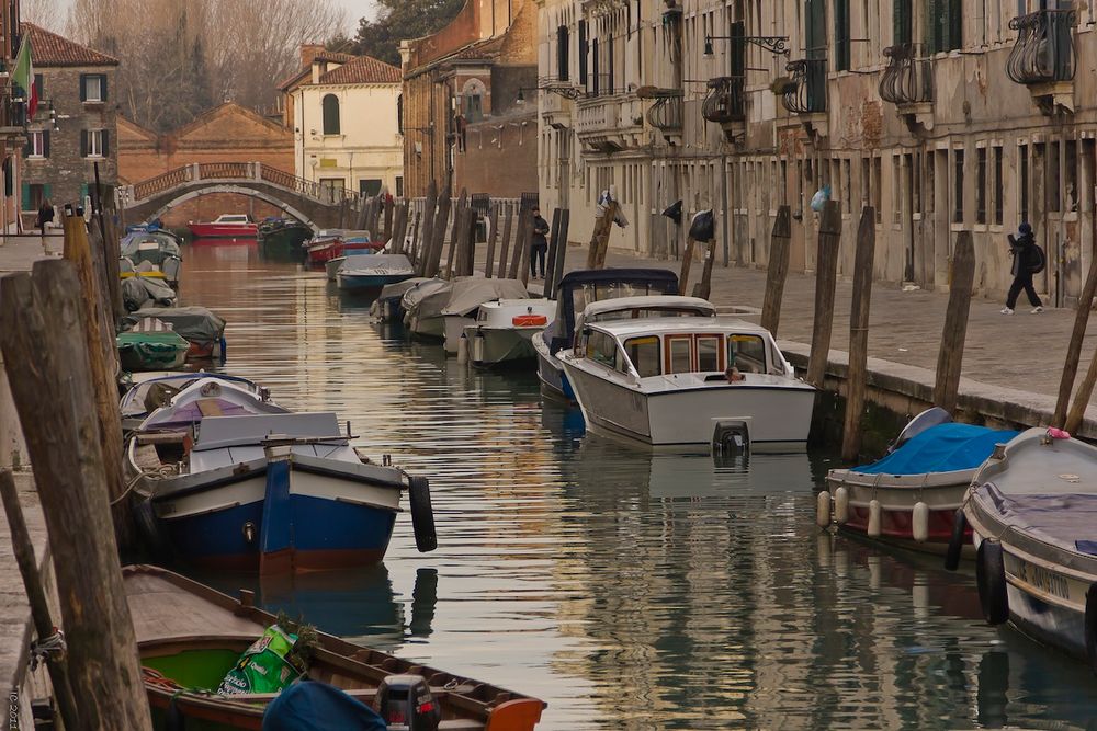 Venedig - ein idyllischer Kanal