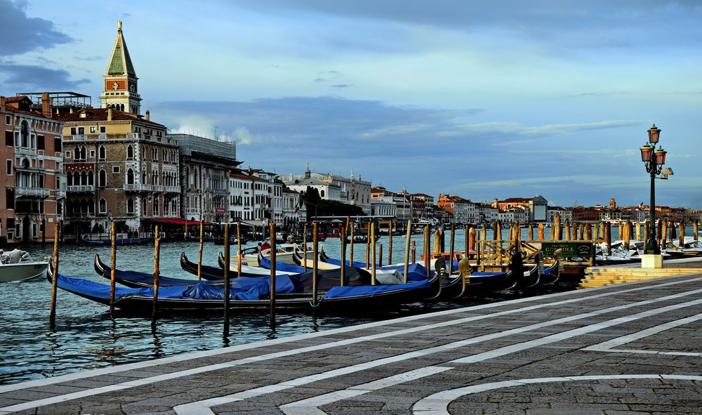 Venedig, ein schöner Tag geht zu Ende