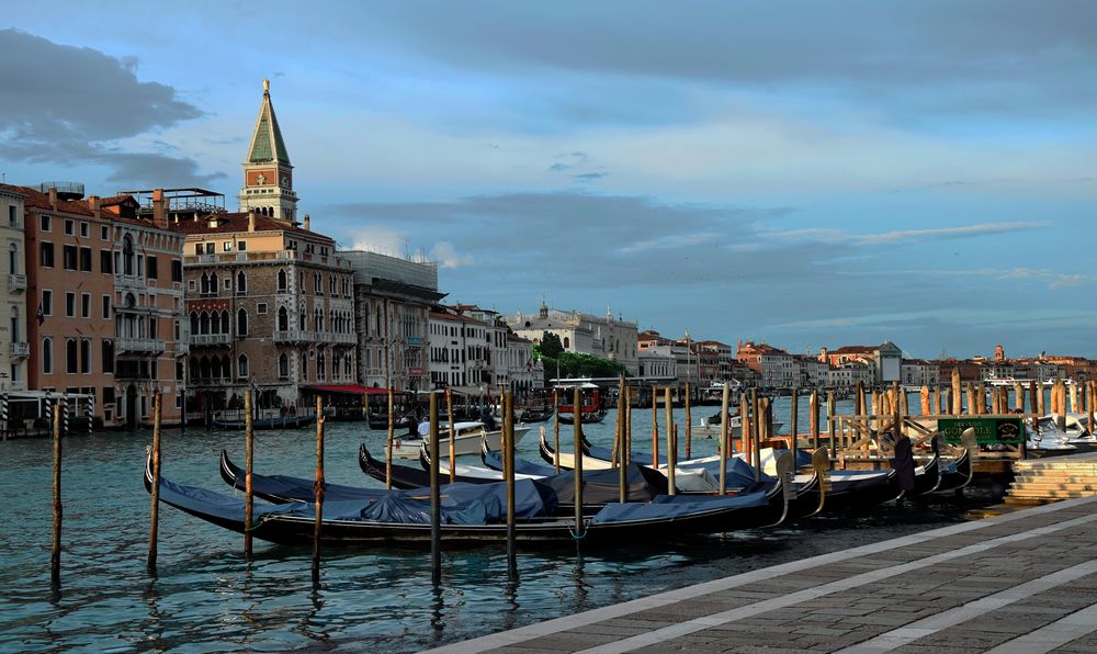 Venedig, ein schöner Tag geht zu Ende