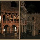 Venedig - Eingang zum Dogenpalast  3D