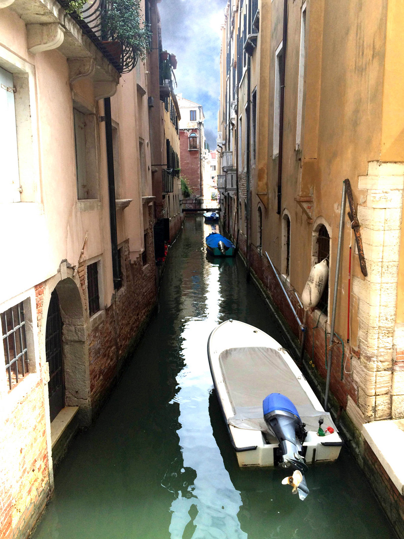 Venedig - Einparken für Fortgeschrittene