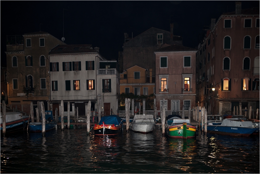 Venedig geht schlafen