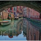 Venedig-Gespiegelter Durchblick