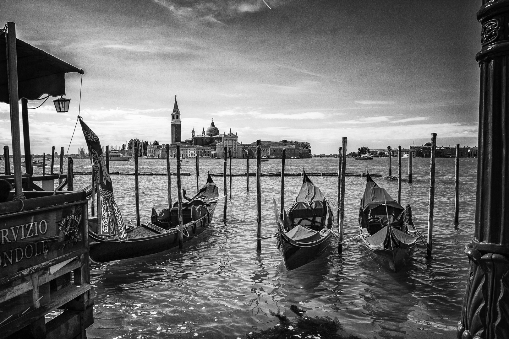 Venedig -Gondel Platz