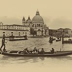 Venedig, Gondeln auf dem Canal Grande