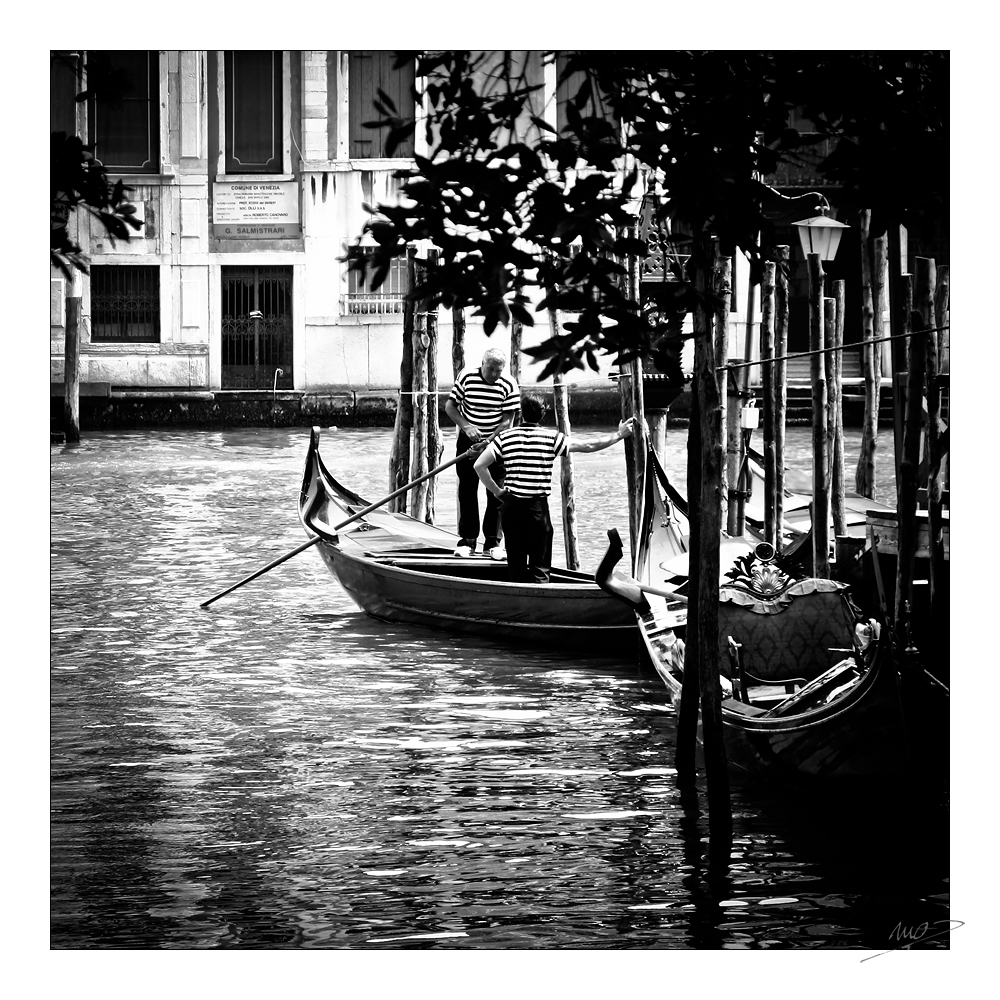 [... Venedig Gondoliere ...]