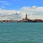 Venedig- Hochbetrieb auf dem Canale della Giudecca