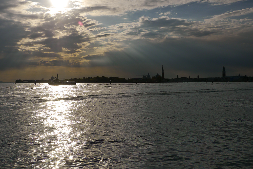 Venedig im Gegenlicht