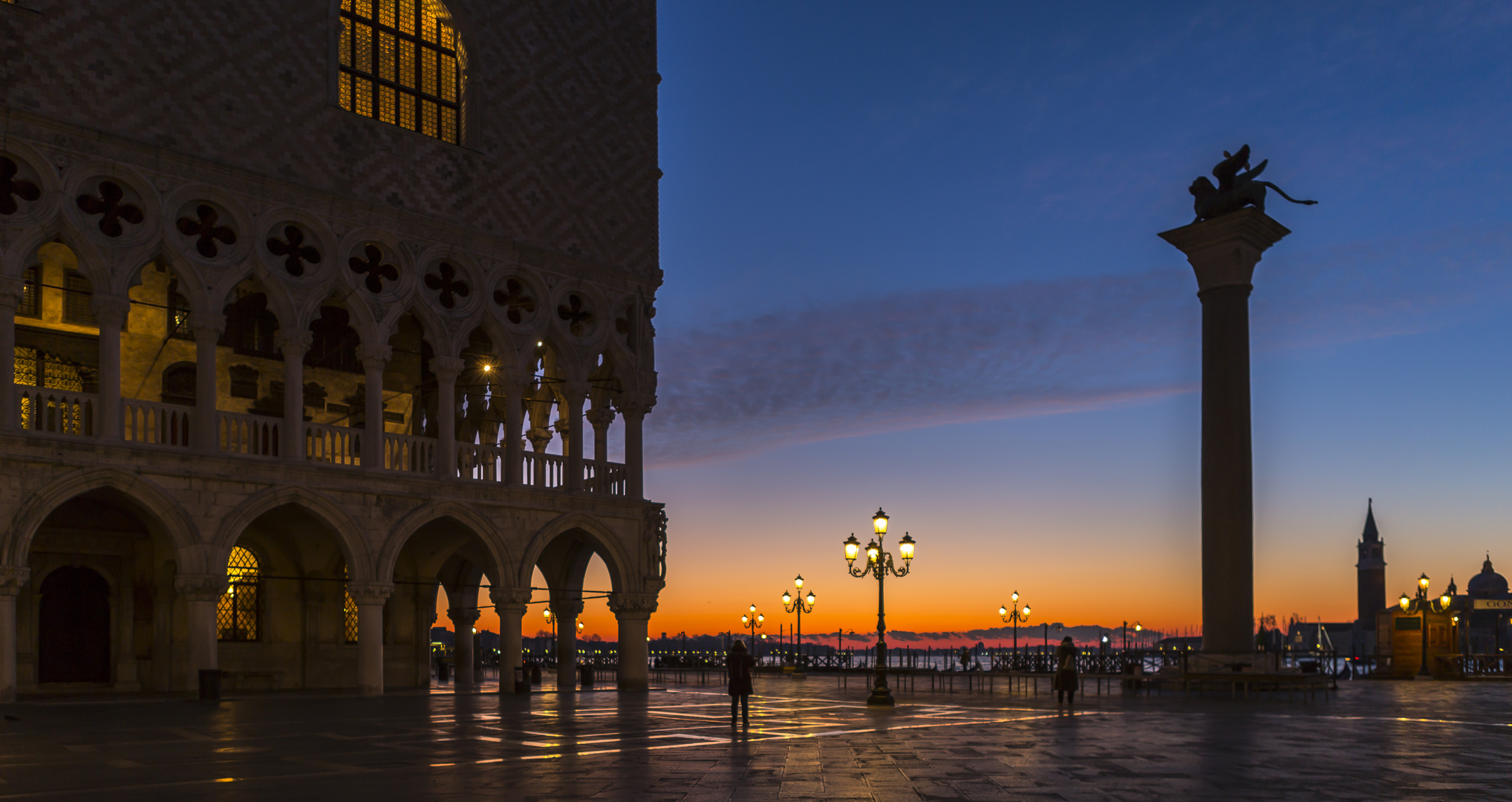 Venedig im Morgenrot