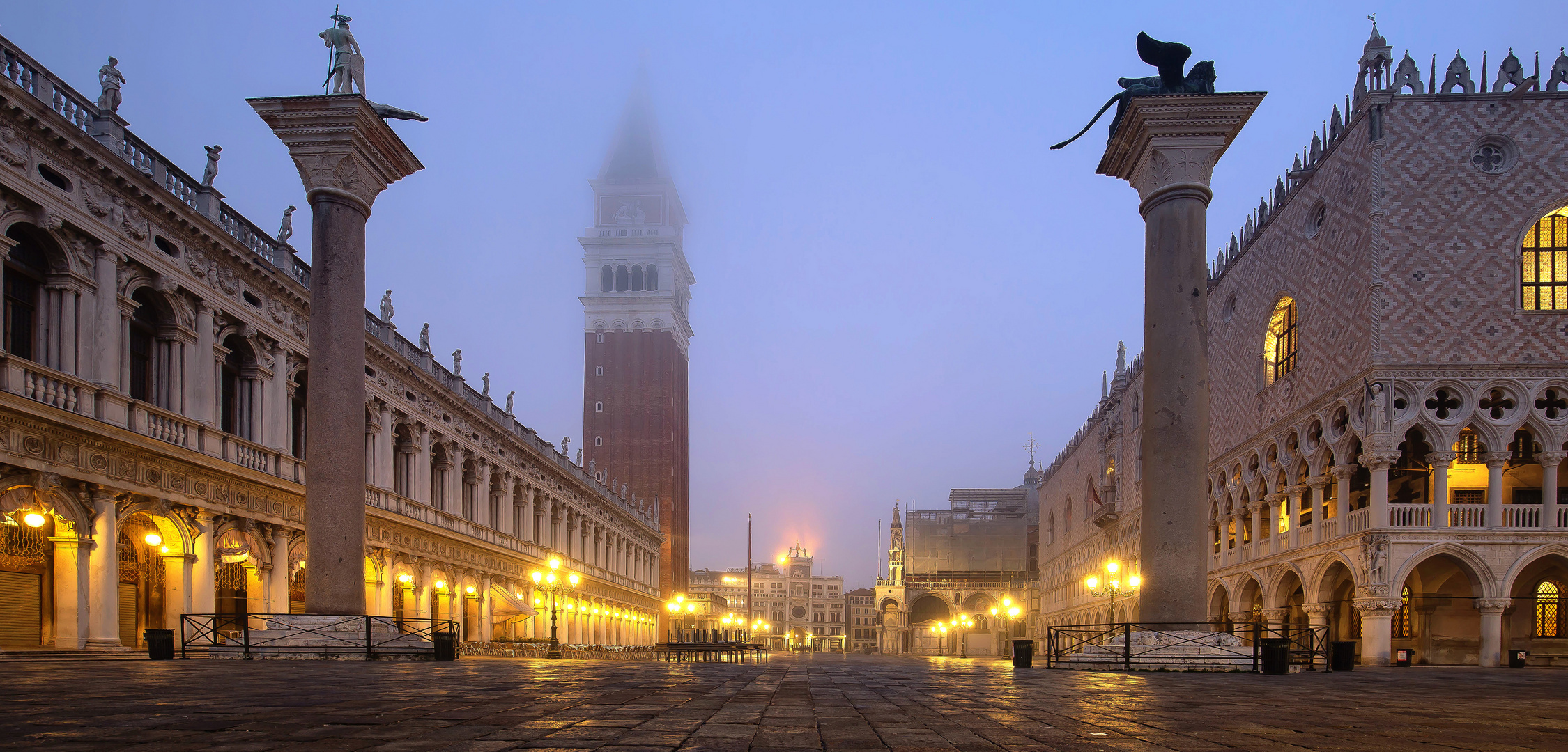 Venedig im Nebel ...