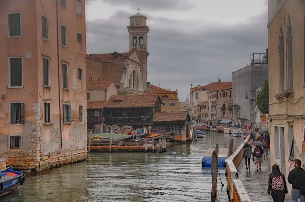 Venedig im Regen