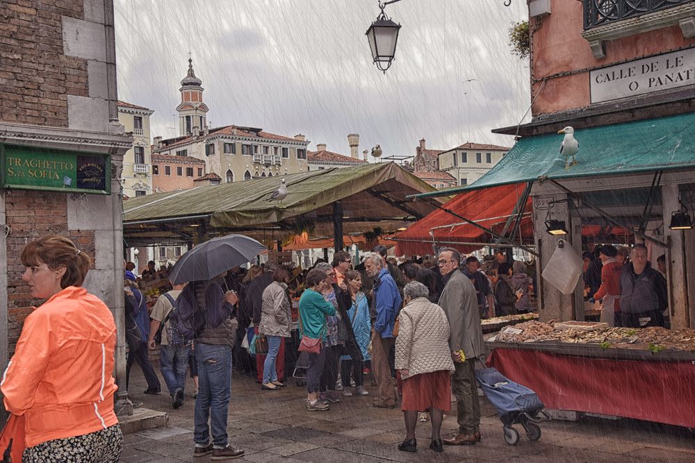 Venedig im Regen