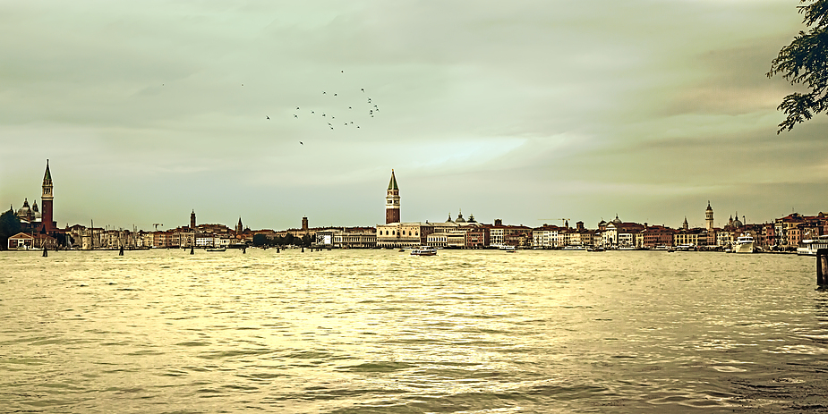 venedig im regen