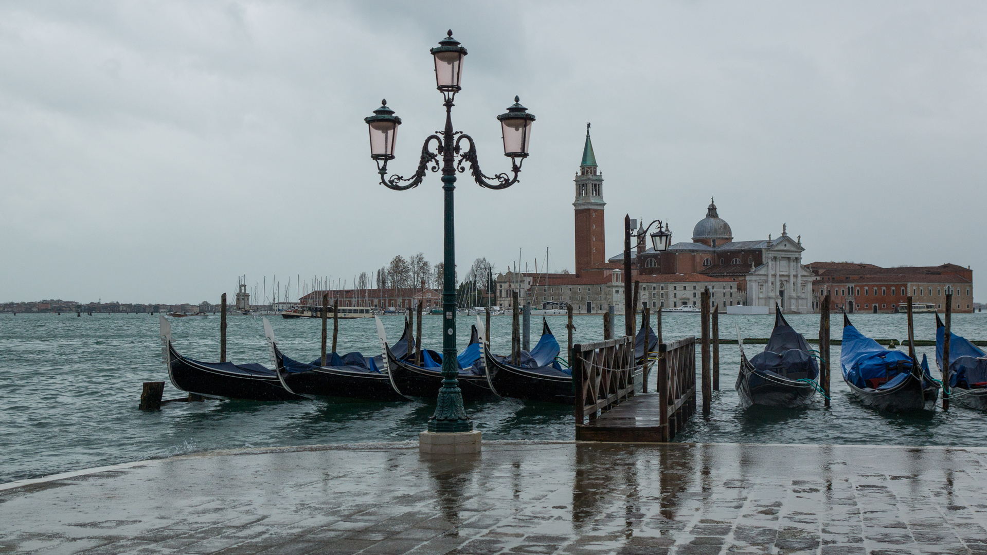 Venedig im Regen ...