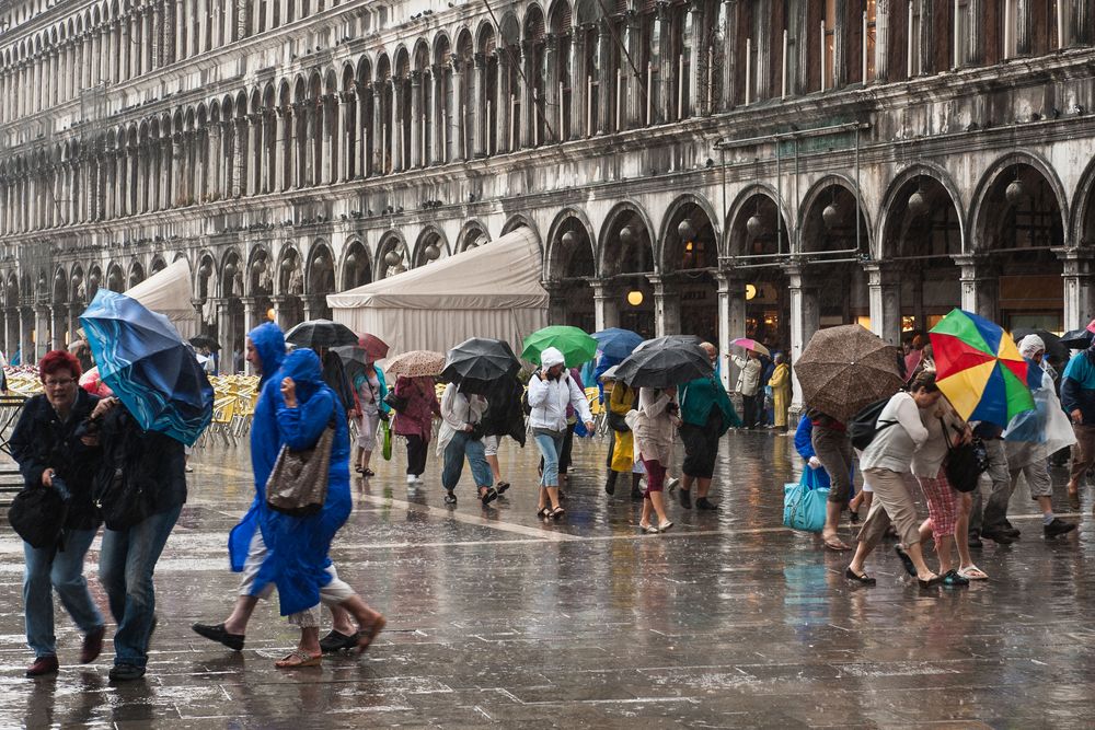 Venedig im Regen