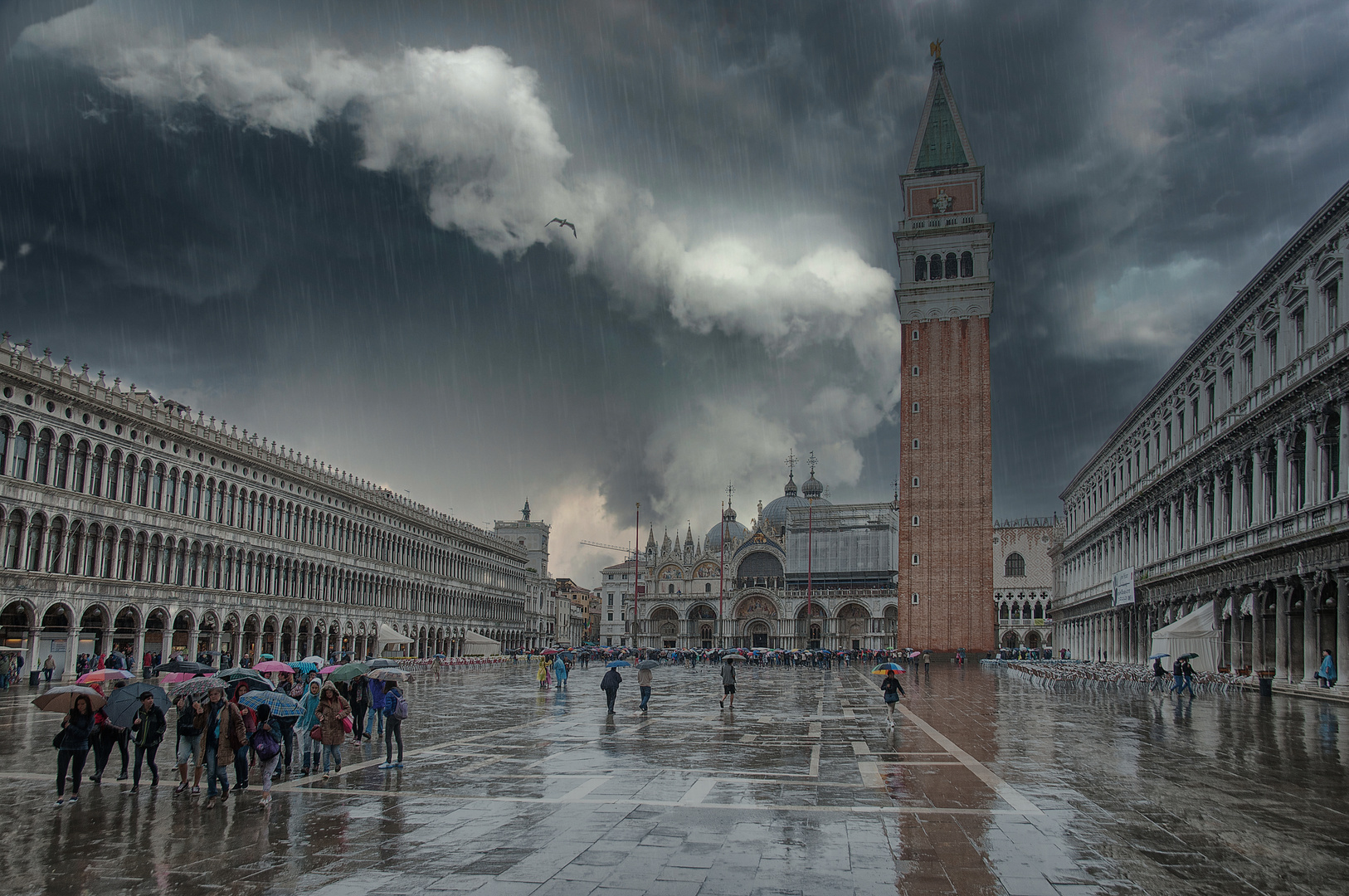 Venedig im Regen