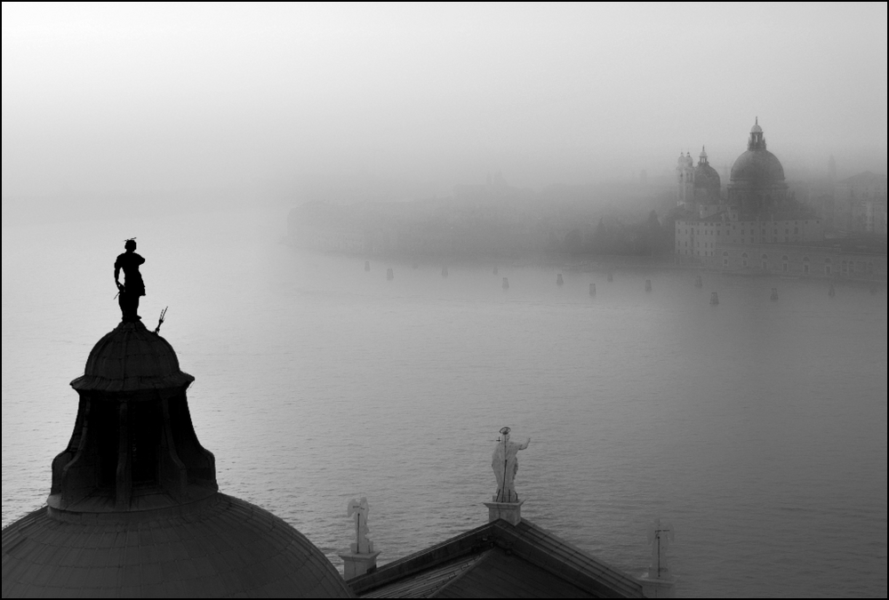 Venedig im Winter von Th. Maess 