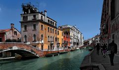 VENEDIG  - Immer am Kanal lang -