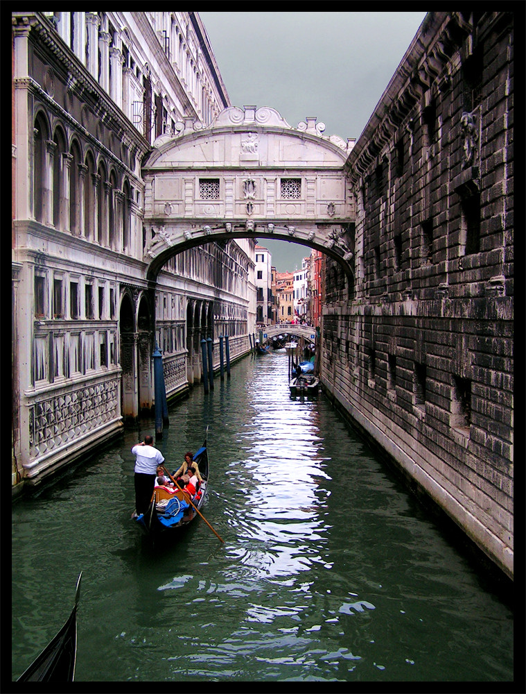 Venedig Impression: Seufzerbrücke