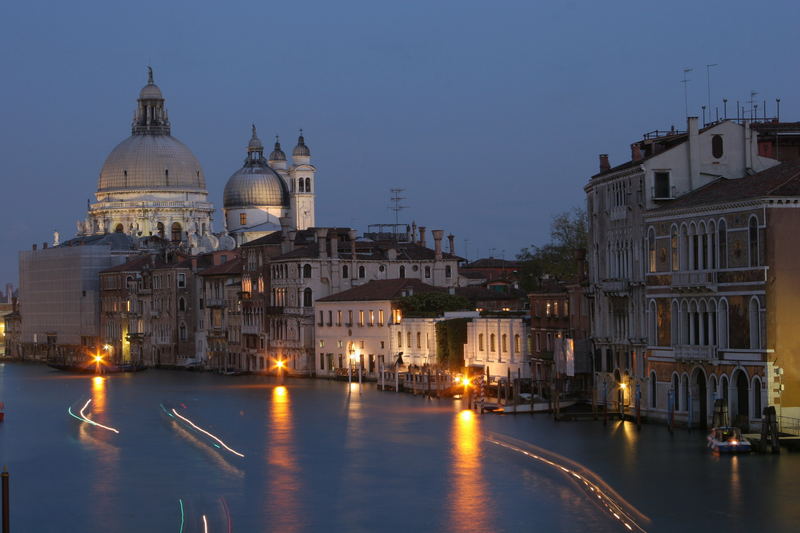 Venedig in der blauen Stunde