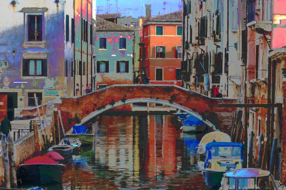 Venedig in pop art