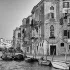 Venedig in Schwarz/weiß