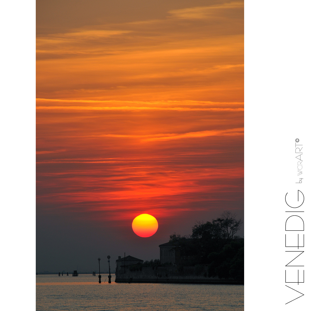 Venedig - Isola di San Servolo - Sonnenuntergang