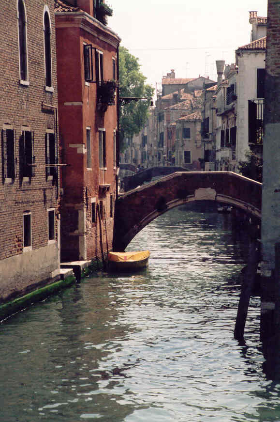 Venedig. Kanal im Stadtteil Canareggio