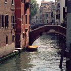 Venedig. Kanal im Stadtteil Canareggio