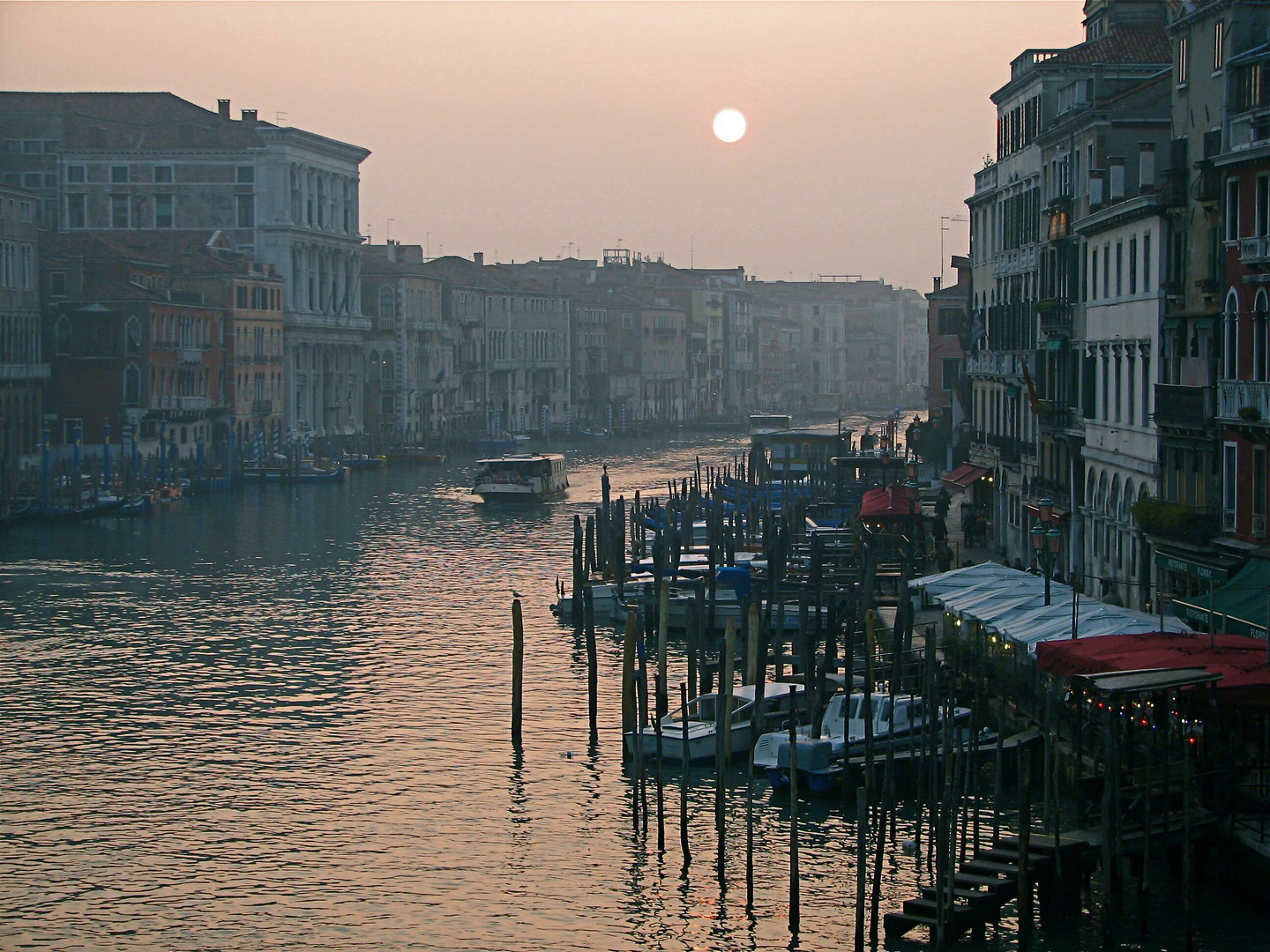 Venedig kann sehr kalt sein....