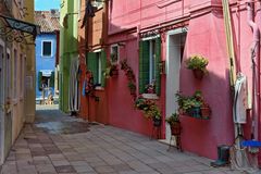 VENEDIG   - kunterbuntes Burano -