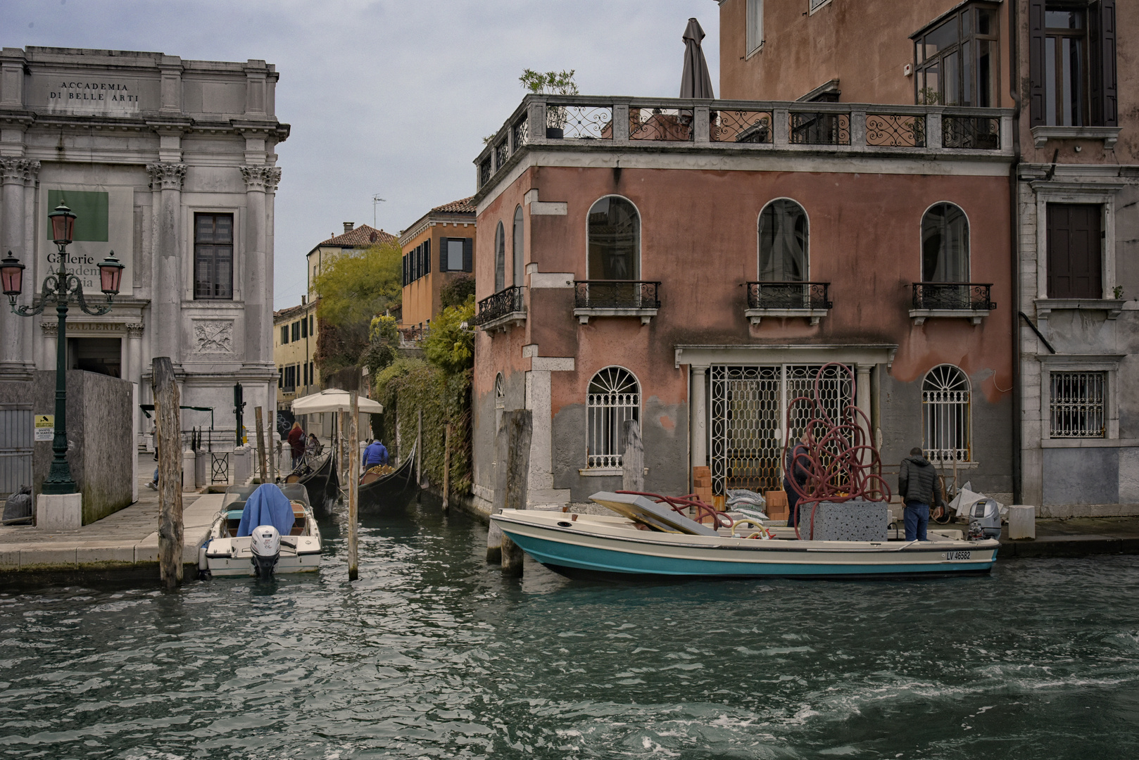 Venedig -  Leben auf dem Kanal