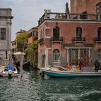 Venedig -  Leben auf dem Kanal