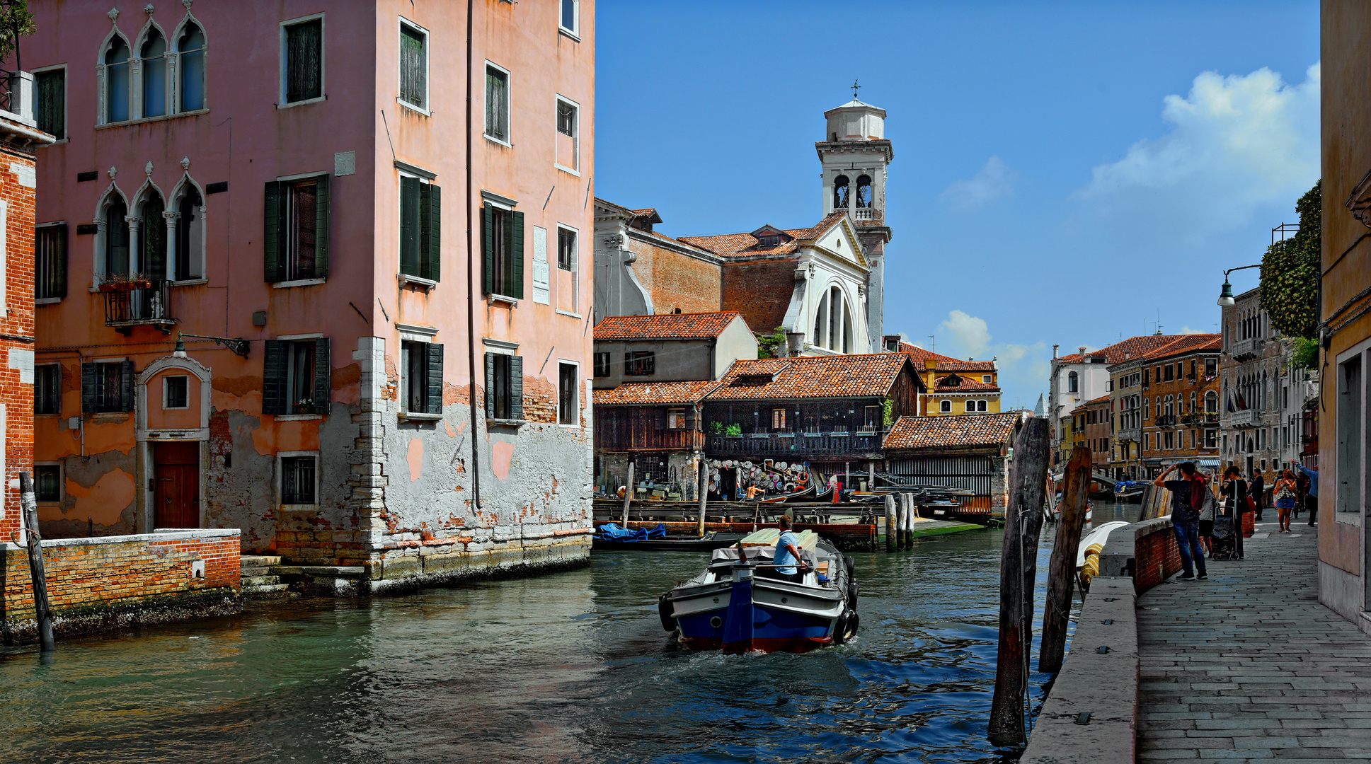 VENEDIG - lo squero di San Trovaso Dorsoduro -