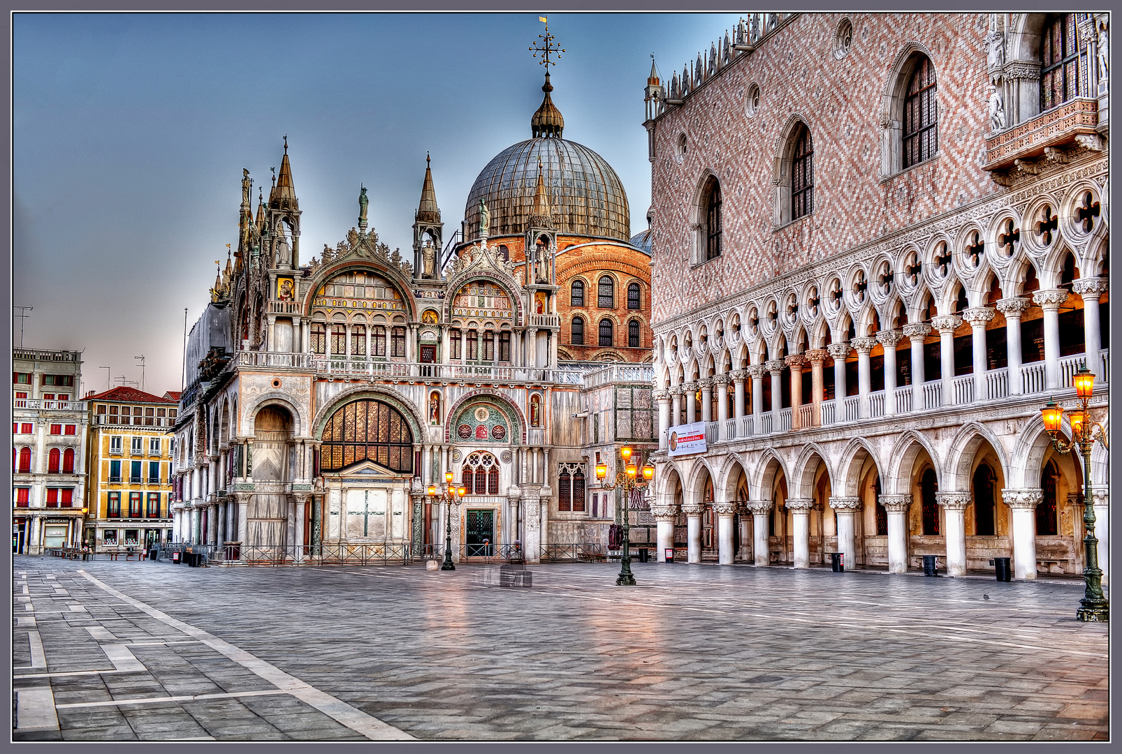 Venedig Marktplatz