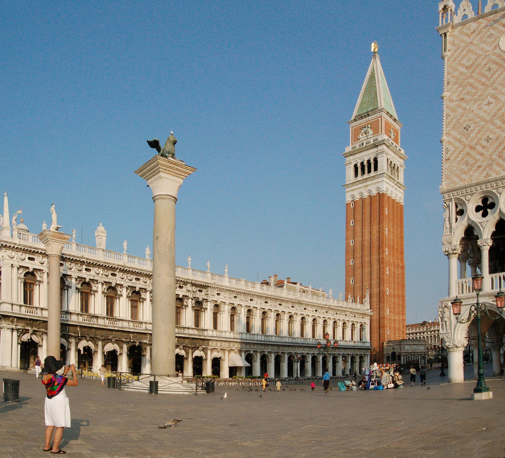 Venedig, Markusplatz 8 Uhr morgens