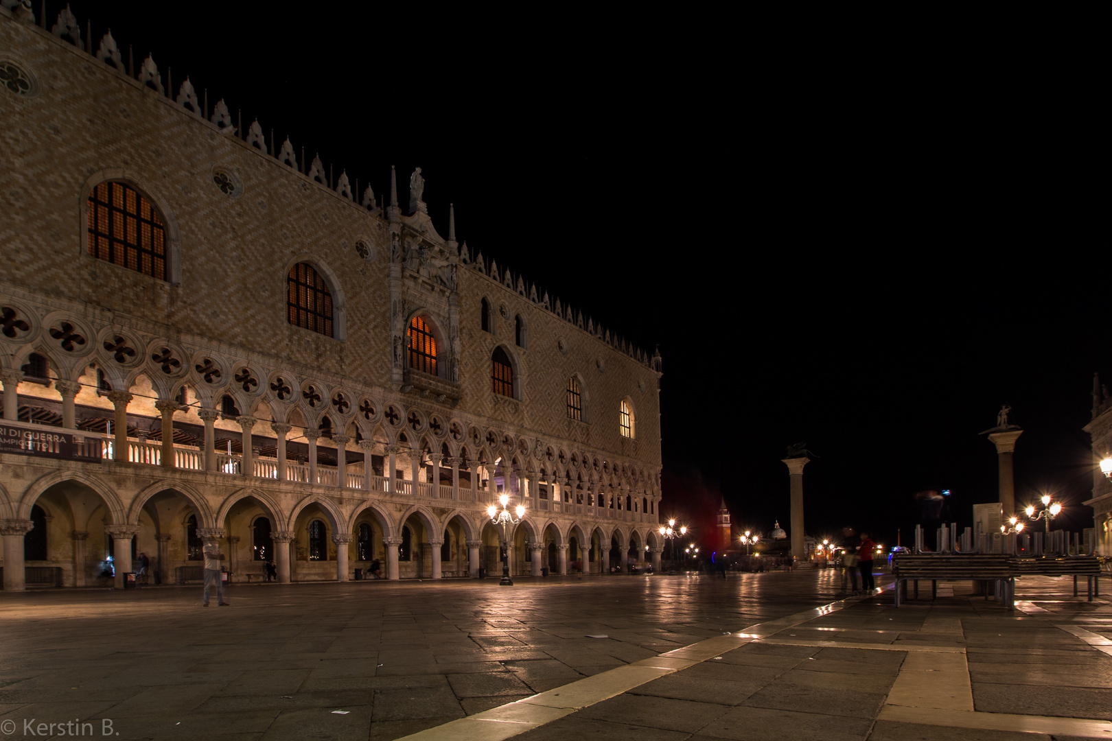 Venedig - Markusplatz am Abend