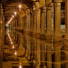 Venedig Markusplatz bei Hochwasser