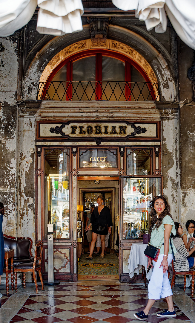 Venedig Markusplatz Cafe Florian