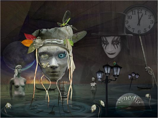 Venedig Maskenball_Als die Uhr schlägt